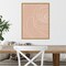 Blush Flowers III by Sarah Leonard Canvas Wall Art Print Framed